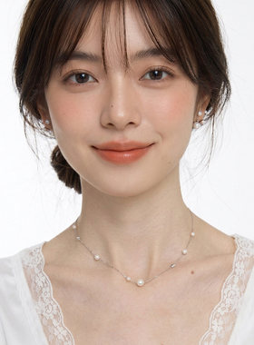 满天星仿珍珠耳钉耳环女生新款