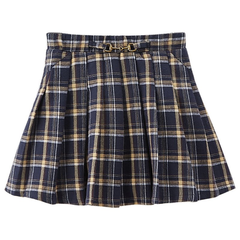 女童格子百褶裙2022春装新款中大童学院风裙子学生JK小短裙半身裙,淘宝优惠券,粉丝福利购,淘宝优惠卷
