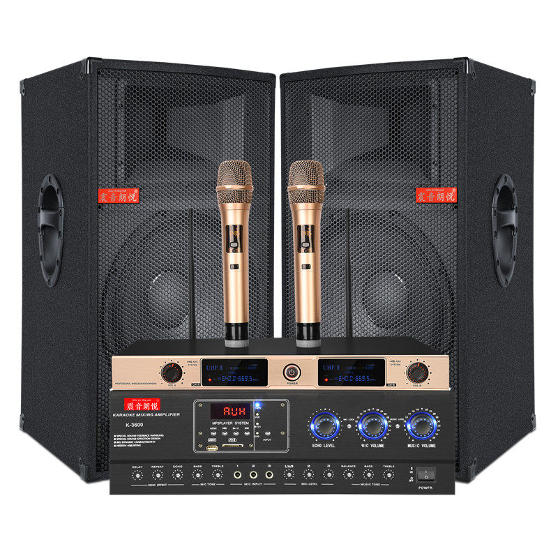 震音朗悦 15寸重低音专业舞台演出音箱户外大音量蓝牙k歌家用音响,淘宝优惠券,粉丝福利购,淘宝优惠卷