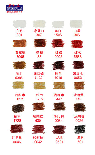 家具修补蜡笔 修补膏维修材料地板划复笔补漆笔修补蜡笔 24色 - 图0