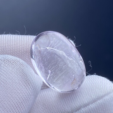 天然水晶淡紫水晶水胆吊坠裸石蛋面DIY水胆饰品项链可做戒指