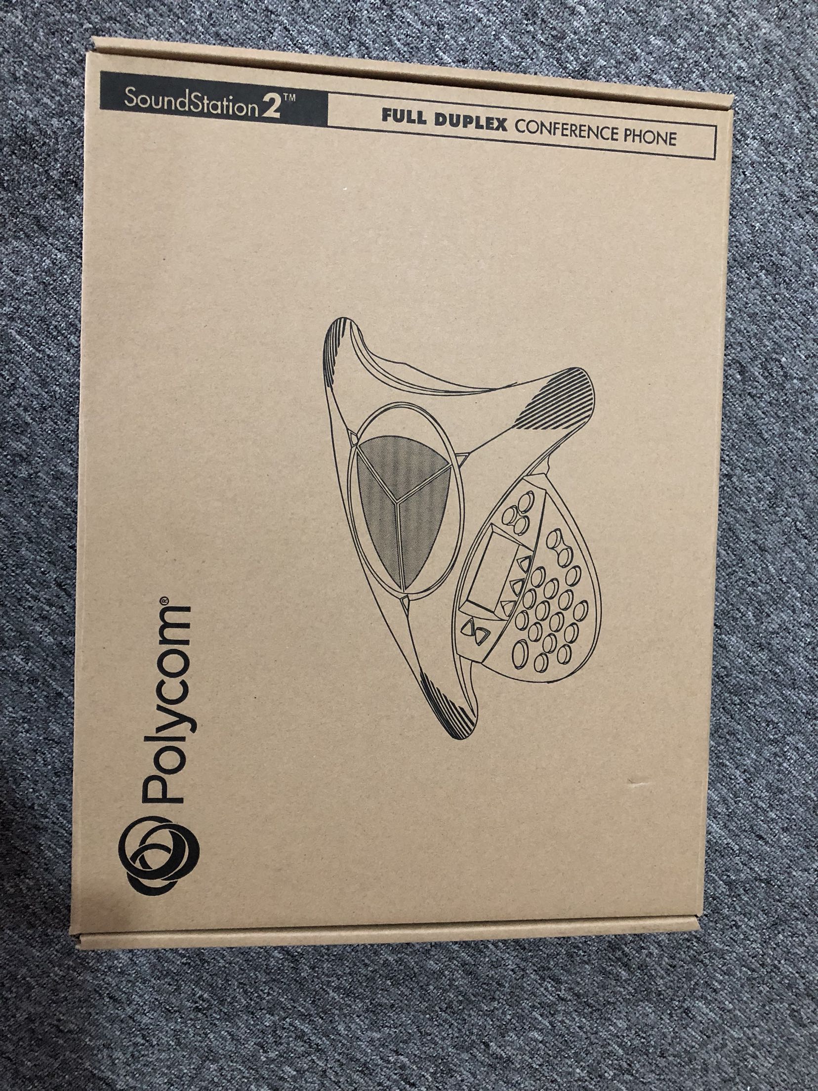 宝利通polycom soundstation2标准扩展型会议电话送录音全向麦克 - 图1