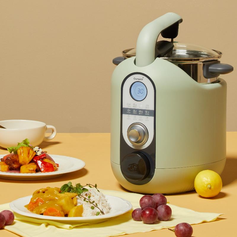 捷赛P18自动炒菜机器人智能烹饪锅家用多功能料理机懒人做饭炒锅-图0