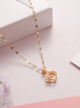 灵动香包项链锁骨链女