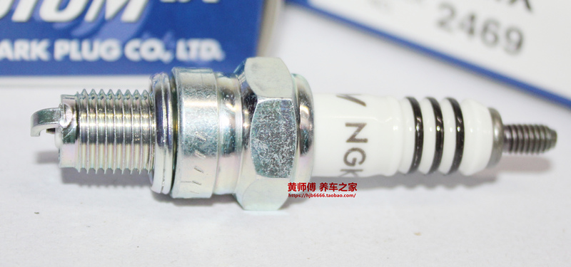 NGK铱金火花塞CR6HIX适用A6TC A6RTC C6HSA CR6HSA天剑125 U20FS- - 图1