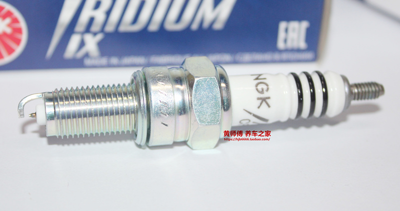 NGK铱金火花塞适用豪爵KA125 KA DK125 UHR DKS150 HJ150-9C灵迪 - 图0