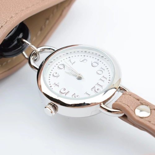 Японский импортный картхолдер, карманные часы, кварцевый креативный комплект, аксессуар, кварцевый механизм