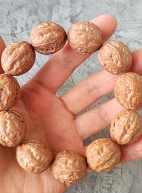 小手串21-22mm纯野生正圆狮子头