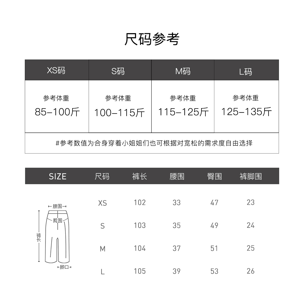 杰茜莱白色宽松阔腿显瘦牛仔裤女2024春夏新款百搭长裤 jessyline - 图3