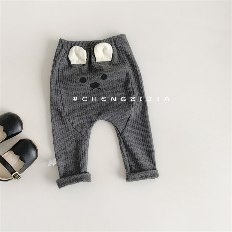 韩版春装舒适新款可爱女宝宝超萌打底裤子婴幼童春秋季大PP外穿裤,淘宝优惠券,粉丝福利购,淘宝优惠卷