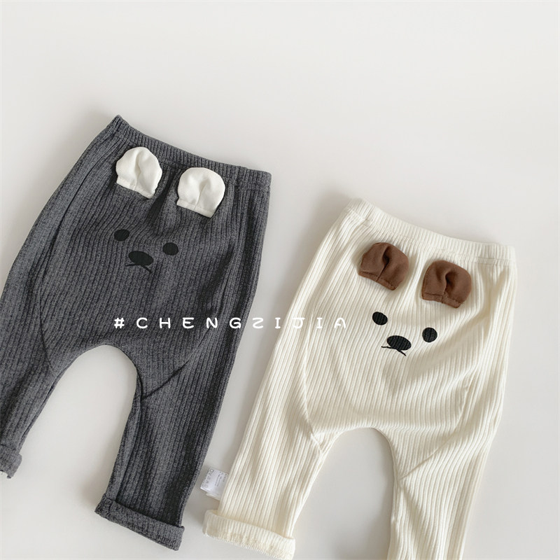 韩版春装舒适新款可爱女宝宝超萌打底裤子婴幼童春秋季大PP外穿裤,淘宝优惠券,粉丝福利购,淘宝优惠卷