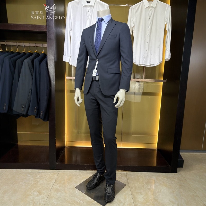 报喜鸟灰绿绵羊毛男士秋冬装青年商务休闲修身西装套装西服两件套,淘宝优惠券,粉丝福利购,淘宝优惠卷