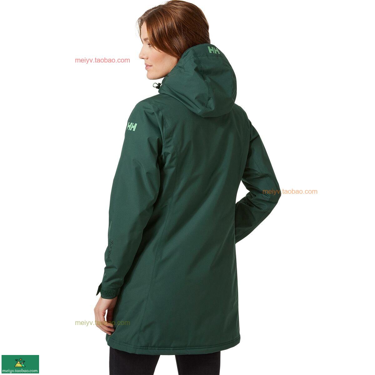 Helly Hansen Long Belfast Winter Insulated女冲锋衣防水上衣 - 图1