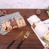 Сэндвич -упаковочная коробка xuemei Puff Meat Puff Meat Pine Egg Yolk Crisp Box Coxel Roll Cake Box