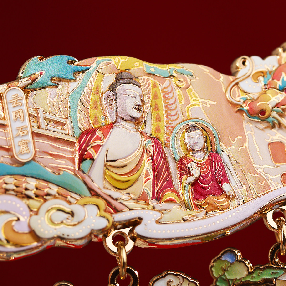 山西大同金属冰箱贴定制南京馆西安上海博物院各地旅游文创纪念品