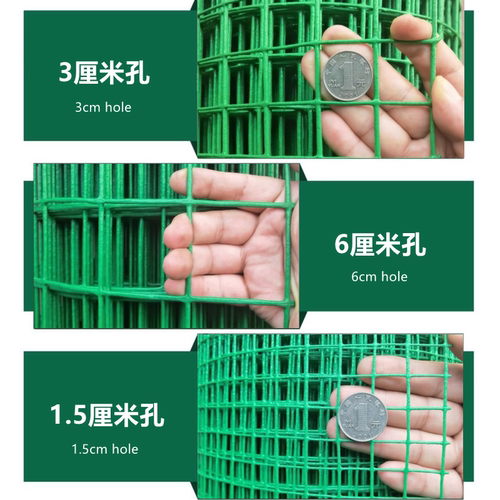 小孔铁丝网围栏养鸡养殖家用菜园果园钢丝护栏防护网栅栏阳台户外 - 图0