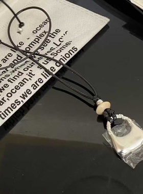 新中式植物繁叶流苏项链