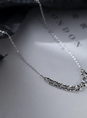 链条女简约小众锁骨链项链