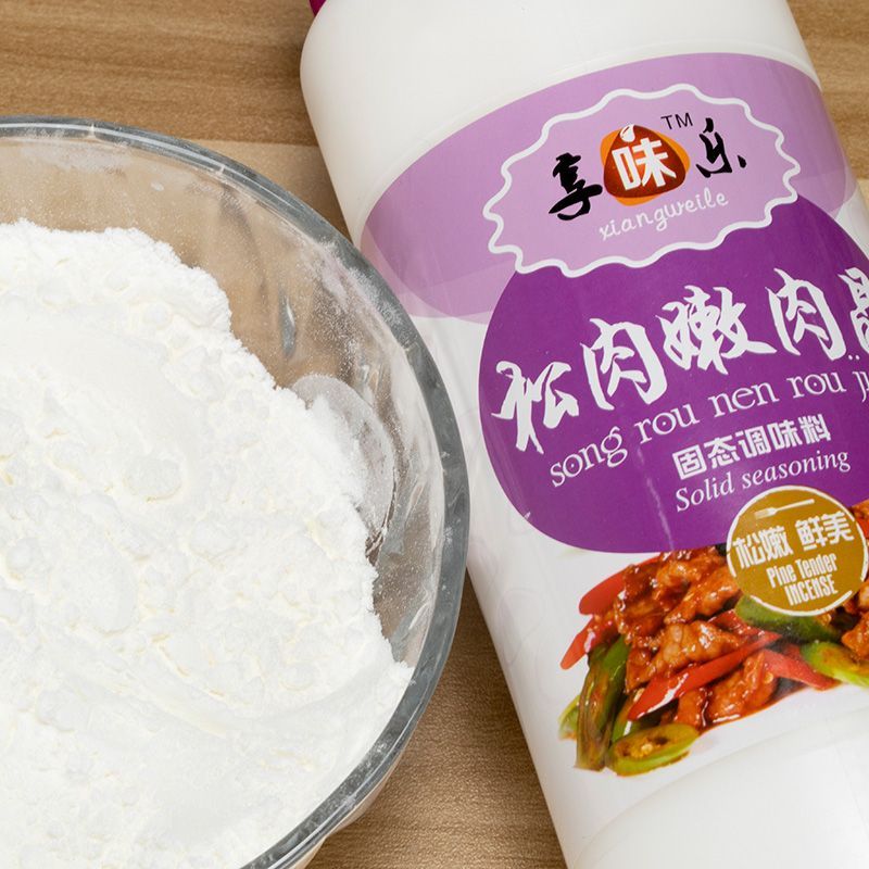 享味乐松肉嫩肉晶木瓜蛋白酶嫩肉粉食用腌制烧烤专用商用正品-图1