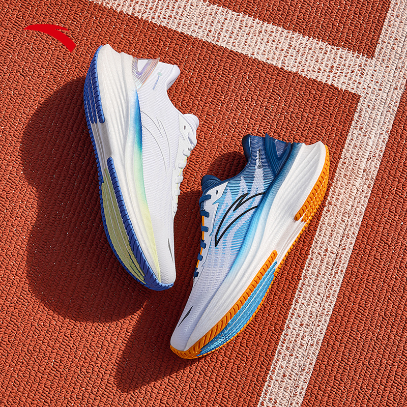 安踏创跑5代SE氮科技入门缓震竞训跑步鞋男秋季新款慢跑运动鞋男 - 图1