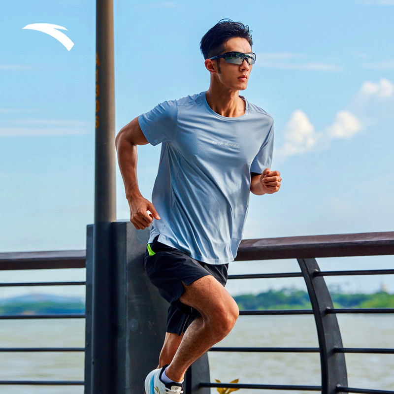 【樊振东同款】安踏速干之王丨短袖t恤男女跑步运动上衣152535105,淘宝优惠券,粉丝福利购,淘宝优惠卷