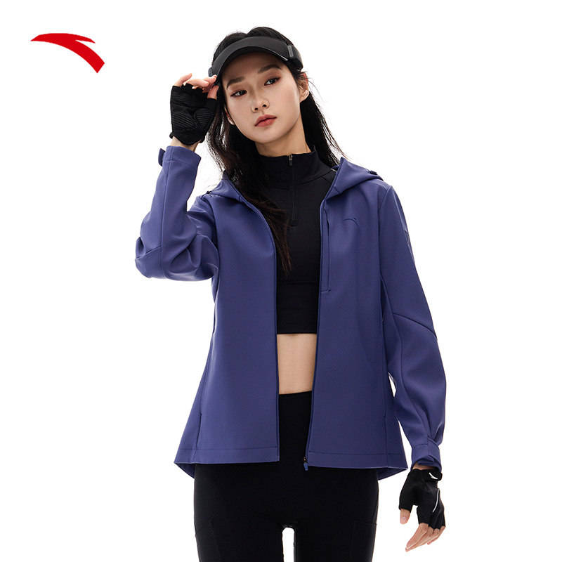 安踏防泼水软壳衣女冬季防风内胆梭织茄克外套运动上衣162517602,淘宝优惠券,粉丝福利购,淘宝优惠卷