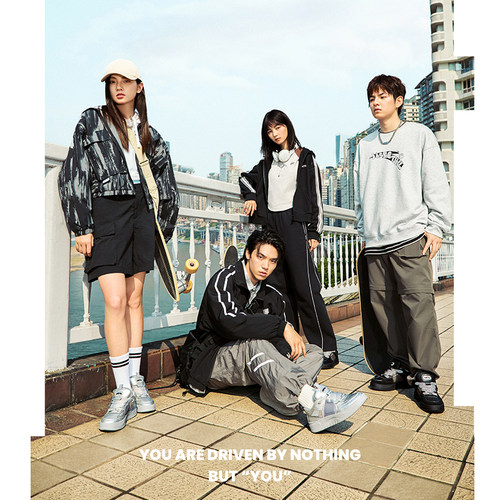 安踏骜游PRO丨潮流板鞋男女同款百搭时尚厚底休闲情侣款运动鞋 - 图3