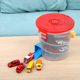 TOMY Domeka alloy car rotary storage bucket portable and convenient multi-function scene toy boy gift