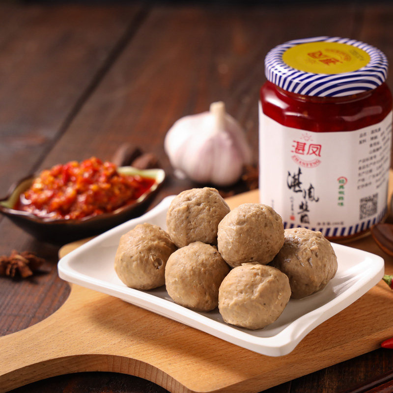 湛凤酱广式蒜蓉辣椒酱拌饭下面肠粉饺子香辣蘸酱瓶装100g/280g,淘宝优惠券,粉丝福利购,淘宝优惠卷