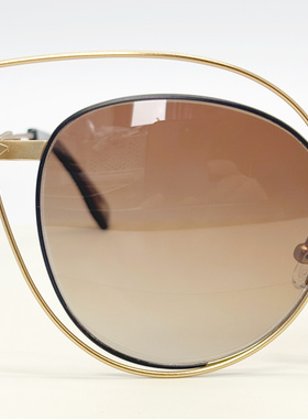 欧美高端品质小众个性气质女款太阳镜防紫外防嗮防强光墨镜