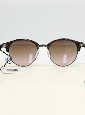 欧美高端品质时尚眉毛镜框男女太阳镜防紫外防嗮防强光墨镜