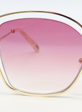 欧美高端品质小众个性女款太阳镜防紫外防嗮防强光墨镜