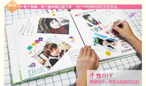 Самоклеющийся фотоальбом, книга роста для влюбленных, DIY