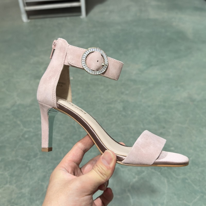 LR夏季细高跟时尚一字带搭裙子凉鞋女显瘦露趾高跟鞋LI251K01033,淘宝优惠券,粉丝福利购,淘宝优惠卷