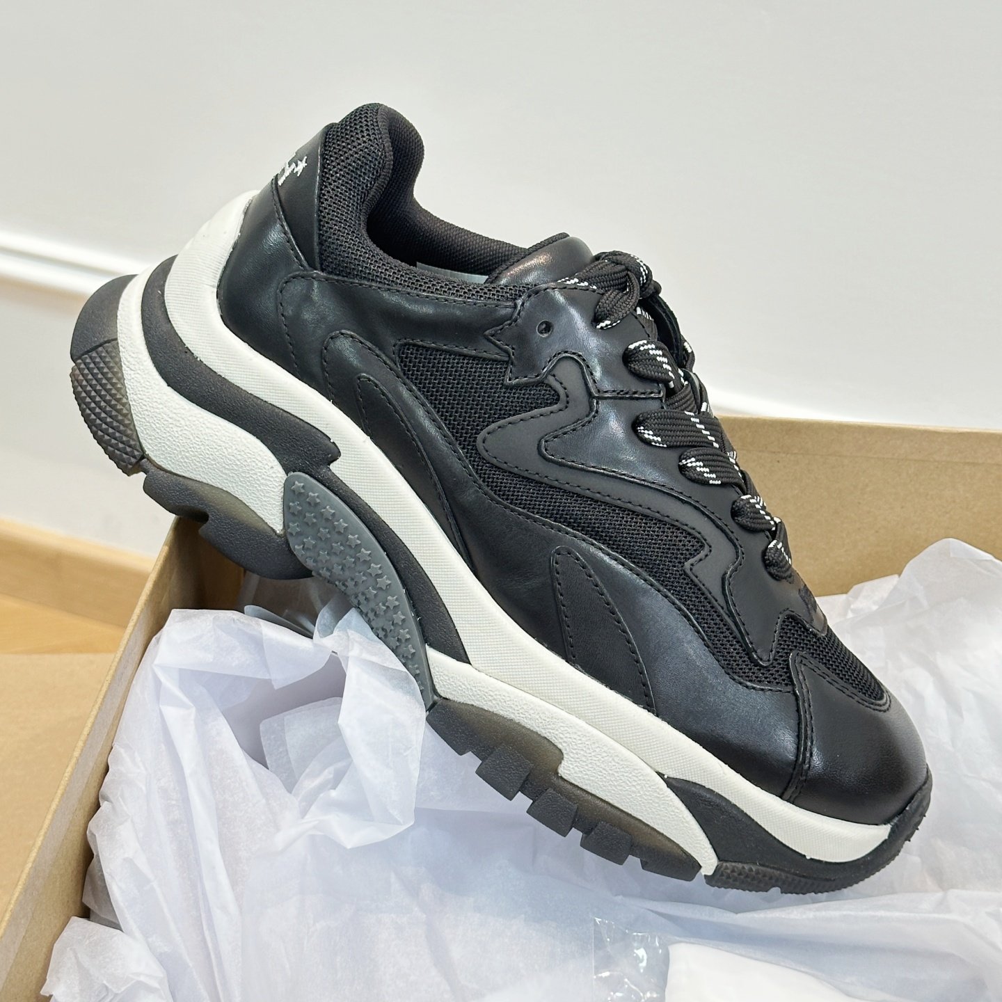 ASH男鞋厚底增高机甲老爹鞋轻量化舒适休闲运动鞋AN140L40054,淘宝优惠券,粉丝福利购,淘宝优惠卷