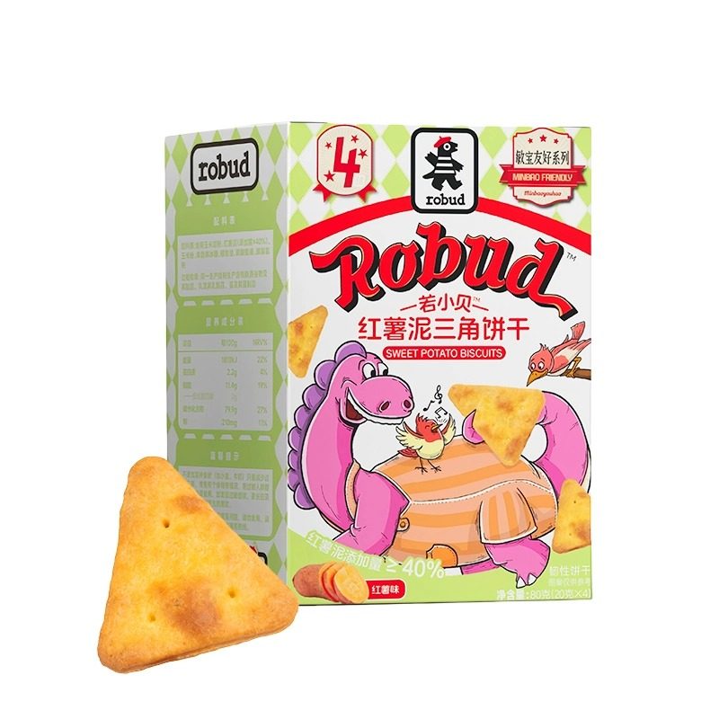 若小贝红薯南瓜泥三角饼干红薯南瓜味饼干 儿童宝宝（敏宝）零食,淘宝优惠券,粉丝福利购,淘宝优惠卷