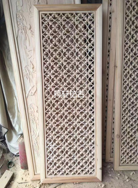 东阳木雕中式古建工程门窗玄关