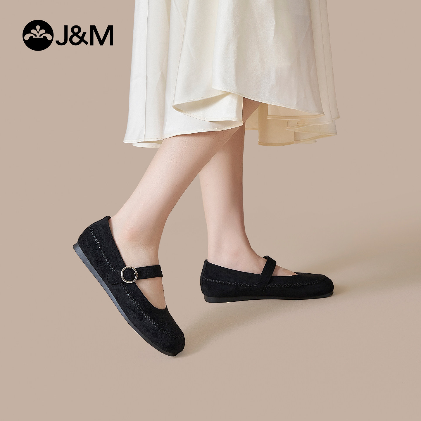 快乐玛丽复古玛丽珍鞋女2026春季新款平底浅口芭蕾舞休闲单鞋女鞋,淘宝优惠券,粉丝福利购,淘宝优惠卷