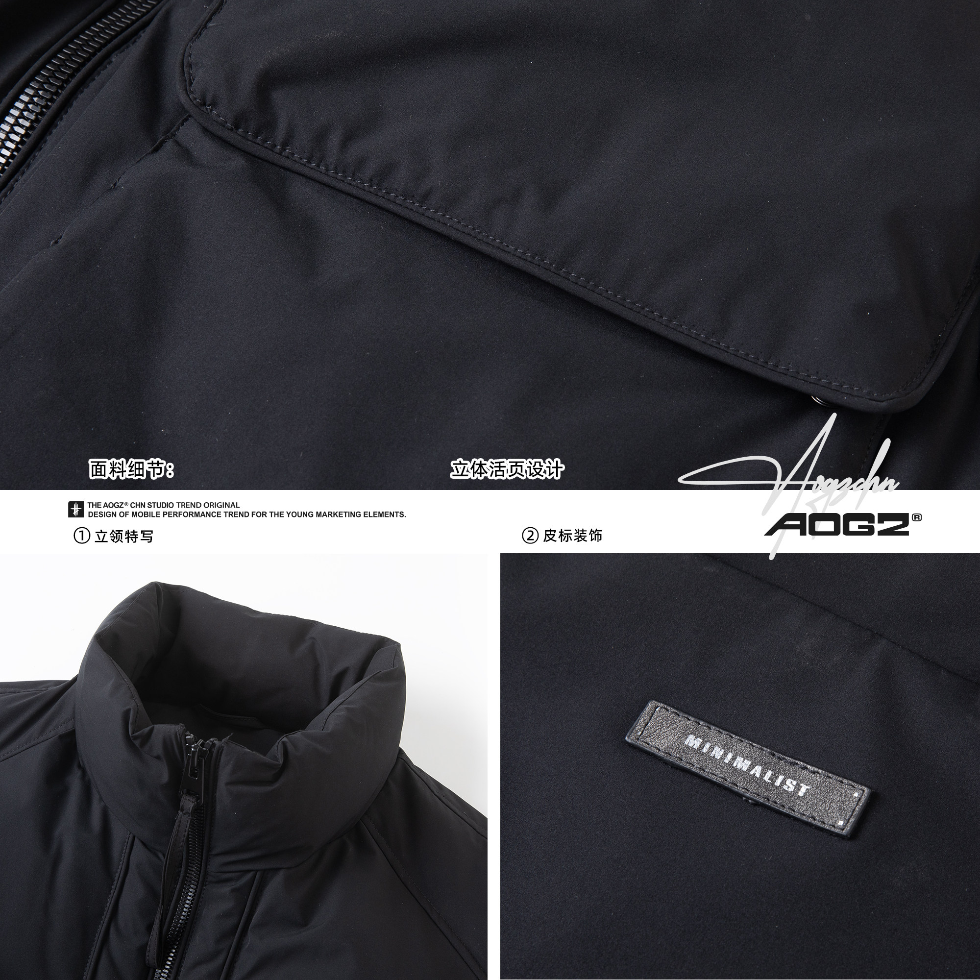 AOGZ工装羽绒马甲男2025新款冬超好看加厚保暖爆款外套女外穿背心,淘宝优惠券,粉丝福利购,淘宝优惠卷