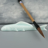 Джингджэнь карп, ручки, керамическая ручка, ручка, ручка, ручка, павильон павильон кои рыба ретро японский стиль милое творчество