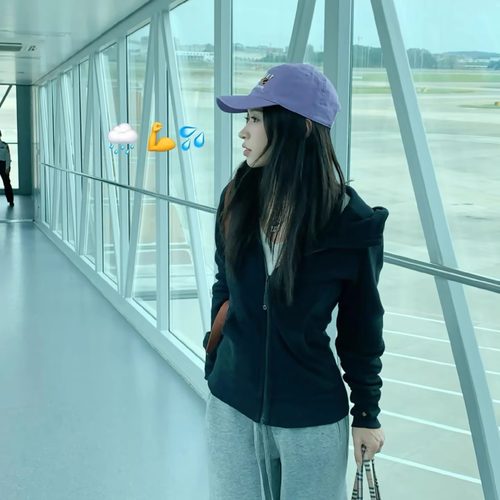 2025秋季新款全拉链卫衣外套休闲运动加绒瑜伽服lu家显瘦修身帽衫 - 图2