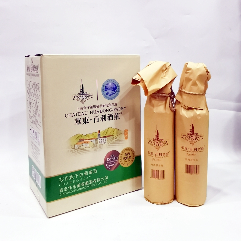 青岛华东百利酒庄新酒莎达妮干白葡萄酒750ml/瓶青岛特产 - 图2