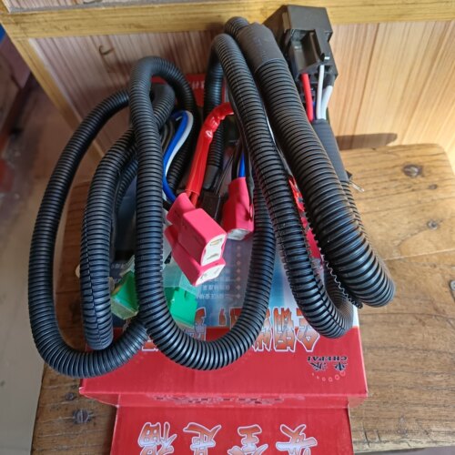 汽车大灯增亮线9004 灯泡增光线组12v 24v/H1 H7 h11 H4 - 图0
