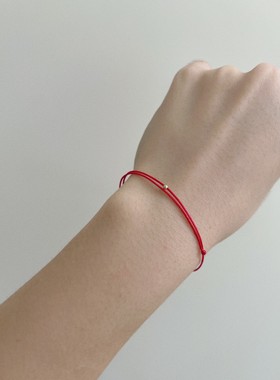 MINIBLOOM红绳手绳手链