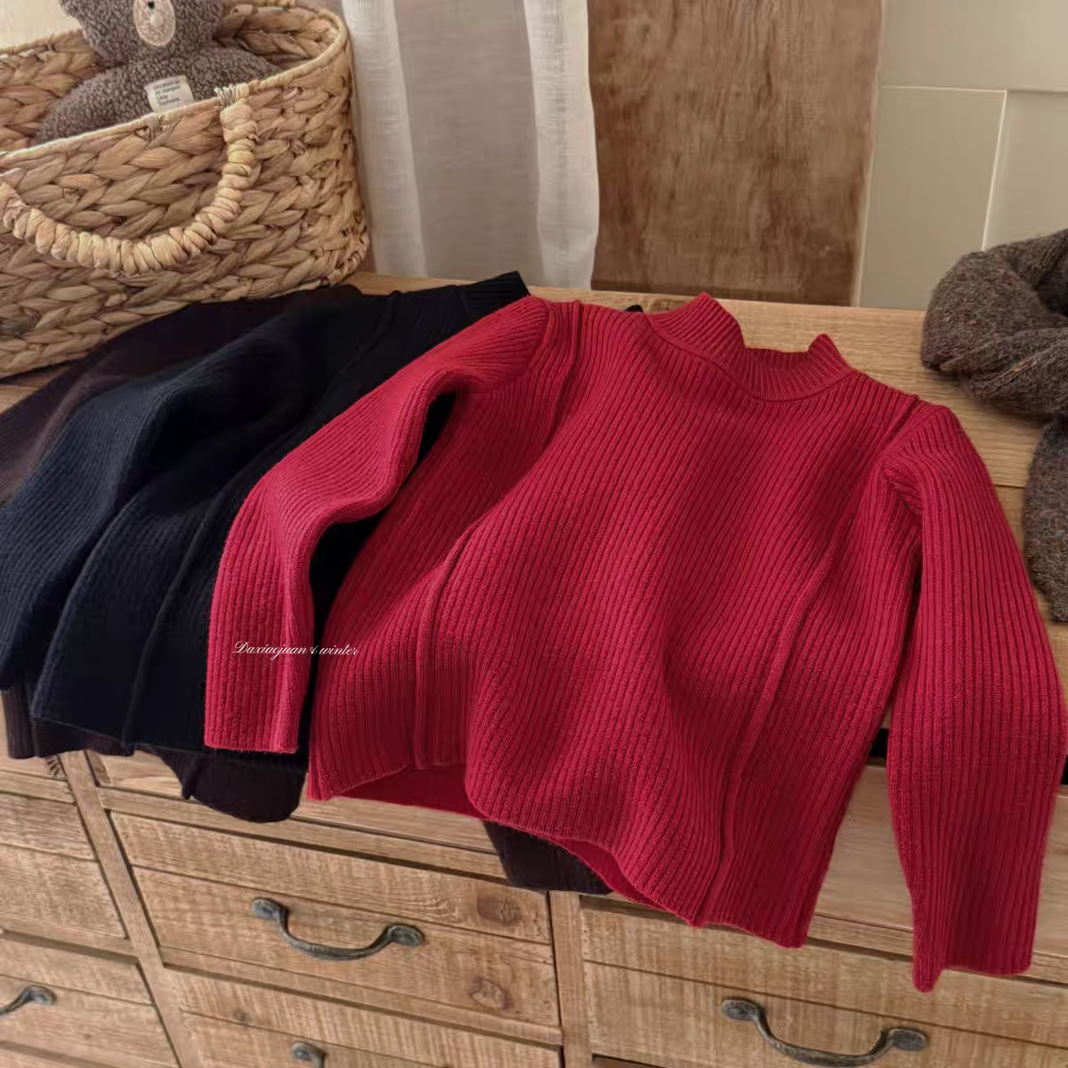 儿童纯色毛衣打底衫内搭秋冬加厚保暖女童针织衫糖果色新款上衣,淘宝优惠券,粉丝福利购,淘宝优惠卷