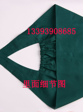 欧美时尚纯棉医生护士帽蓬蓬印花帽圆帽绿色男女长短发使用手术帽