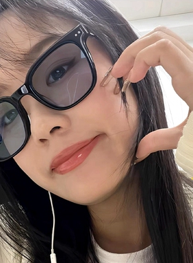 GM纯钛宽脸女款墨镜偏光高级感