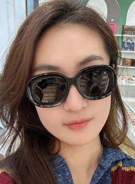 大框显脸小圆形太阳眼镜高级感