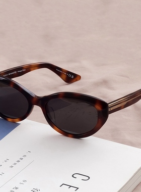 高级感猫眼偏光墨镜女Rose朴彩英同款防晒欧美时尚复古太阳眼镜