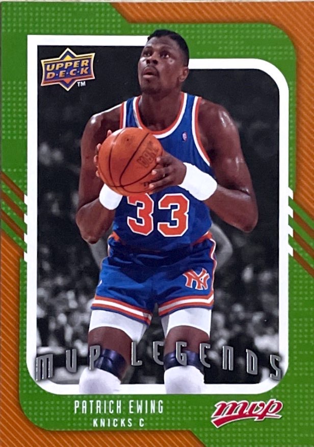 【iR】NBA球星卡 UD Panini 帕特里克 尤因 Patrick Ewing 普特卡 - 图2